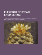 Elements of Steam Engineering