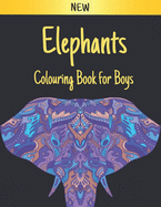 Elephants: Stress Relieving Elephants Designs Coloring Book for Adults for Stress Relief and Relaxation 40 amazing elephants designs to Color Adult Coloring Book