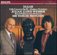Elgar: Cello Concerto Op. 85; "Enigma" Variations - Julian Lloyd Webber (cello); Royal Philharmonic Orchestra; Yehudi Menuhin (conductor)