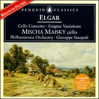 Elgar: Enigma Variations; Cello Concerto - Mischa Maisky (cello); Philharmonia Orchestra; Giuseppe Sinopoli (conductor)
