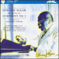 Elgar: Sketches for Symphony No. 3 - David Owen Norris (piano); Robert Gibbs (violin); BBC Symphony Orchestra; Andrew Davis (conductor)