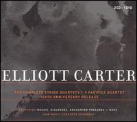 Elliott Carter: The Complete String Quartets - David Hetherington (cello); Fujiko Imajishi (violin); Gasparo da Sal (cello maker); Max Christie (clarinet);...