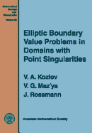 Elliptic Boundary Value Problems in Domains with Point Singularities