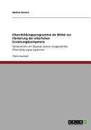 Elternbildungsprogramme als Mittel zur Frderung der elterlichen Erziehungskompetenz: Verdeutlicht am Beispiel zweier ausgewhlter Elternbildungsprogramme