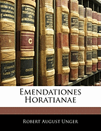 Emendationes Horatianae