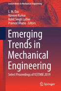 Emerging Trends in Mechanical Engineering: Select Proceedings of Icetmie 2019