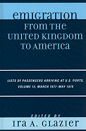 Emigration from the United Kingdom to America: Lists of Passengers Arriving at U.S. Ports, March 1877 - May 1878