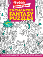 Enchanted Fantasy Puzzles: Seek and Find Puzzle Book, Fantasy Themed Puzzles with Enchanted Forest, Unicorns, Dragons and More for Kids