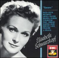 Encores - Elisabeth Schwarzkopf (soprano); Geoffrey Parsons (piano); Gerald Moore (piano); Wiener Philharmoniker; Josef Krips (conductor)