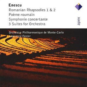 Enescu: Romanian Rhapsodies 1 & 2; Poeme Roumain; Symphonie concertante; 3 Suites for Orchestra - 