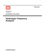 Engineering and Design: Hydrolic Frequency Analysis (Engineer Manual 1110-2-1415)