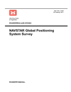 Engineering and Design: Navstar Global Positioning System Survey (Engineer Manual Em 1110-1-1003)