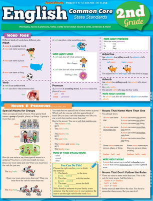 English Common Core 2nd Grade - BarCharts Inc