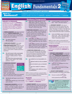 English Fundamentals 2 Laminated Reference Guides