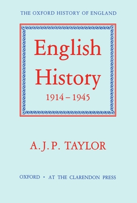 English History 1914-1945 - Taylor