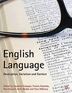 English Language: Description, Variation and Context