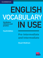 English Vocabulary in Use: Pre-Intermediate and Intermediate Book with Answers Fahasa Reprint Edition: Vocabulary Reference and Practice
