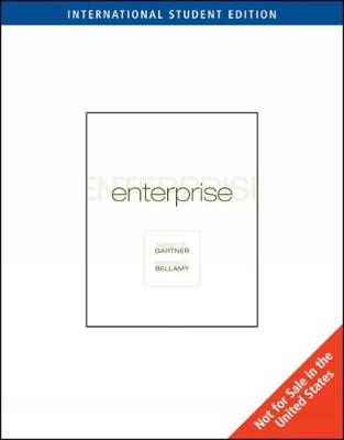 Enterprise!, International Edition (with Bind-In Printed Access Card) - Gartner, William, and Bellamy, Marlene