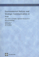 Environmental Policies and Strategic Communication in Iran: The Value of Public Opinion Research in Decisionmaking