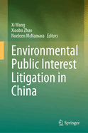 Environmental Public Interest Litigation in China