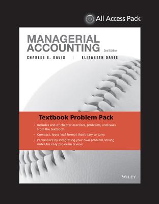 Eoc-only Davis Managerial Accounting, 2nd Edition - Davis, Charles E., and Davis, Elizabeth