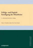 Erfolgs-Und Kapitalbeteiligung Der Mitarbeiter - Schneider Hans-Jrgen, Fritz Stefan, Zander Ernst