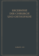 Ergebnisse Der Chirurgie Und Orthopdie