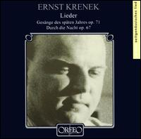 Ernst Krenek: Lieder - Axel Bauni (piano); Hanna Dra Sturludttir (soprano); Isabel Fernholz (piano); Liat Himmelheber (mezzo-soprano)