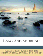 Essays and Addresses