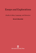 Essays and Explorations: Studies in Ideas, Language, and Literature