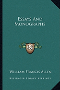 Essays And Monographs