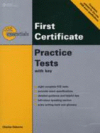 ESSENTIAL PRACTICE TESTS:FCE WITH ANSWER KEY - Osbourne, Charles