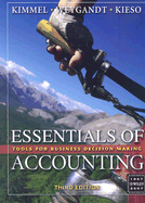 Essentials of Accounting: Tools for Business Decision Making - Kimmel, Paul D, PhD, CPA, and Weygandt, Jerry J, Ph.D., CPA, and Kieso, Donald E, Ph.D., CPA