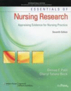 Essentials of Nursing Research: Appraising Evidence for Nursing Practice - Polit, Denise F., and Beck, Cheryl Tatano