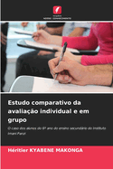 Estudo comparativo da avaliao individual e em grupo
