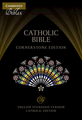 ESV-CE Catholic Bible, Cornerstone Edition, Black Cowhide Leather, ESC668:T - 