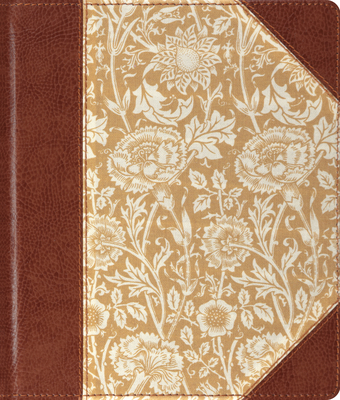 ESV Journaling Bible (Cloth Over Board, Antique Floral Design) - 