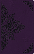 ESV Large Print Value Thinline Bible (Trutone, Lavender, Filigree Design)