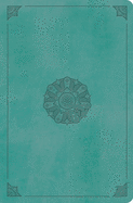 ESV Value Compact Bible (Trutone, Turquoise, Emblem Design)