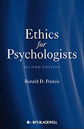 Ethics Psychologists 2e