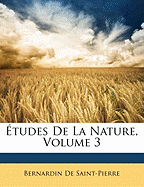 Etudes de La Nature, Volume 3