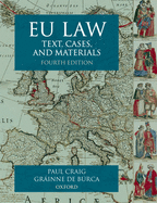 EU Law: Text, Cases and Materials