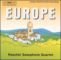 Europe - Carina Raschr (sax); Harry-Kinross White (sax); Raschr Saxophone Quartet