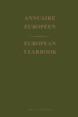 European Yearbook / Annuaire Europen, Volume 40 (1992) - Council of Europe/Conseil de L'Europe (Editor)