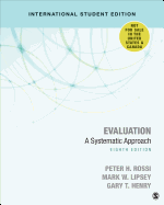 Evaluation - International Student Edition: A Systematic Approach