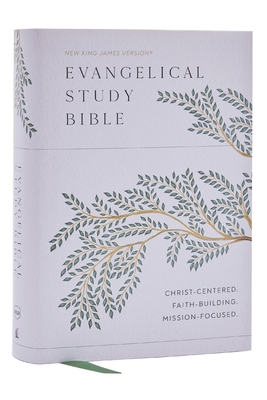 Evangelical Study Bible: Christ-Centered. Faith-Building. Mission-Focused. (Nkjv, Hardcover, Red Letter, Large Comfort Print) - Thomas Nelson