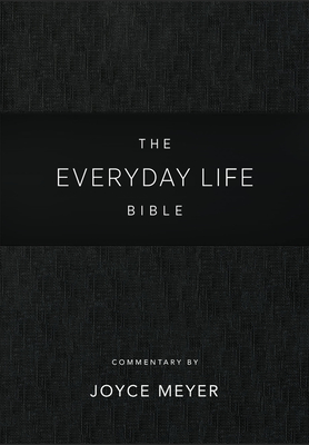 Everyday Life Bible: Black Leatherluxe(r): The Power of God's Word for Everyday Living - Meyer, Joyce