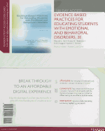 Evidence-Based Practices for Educating Students with Emotional and Behavioral Disorders, Pearson Etext -- Access Card