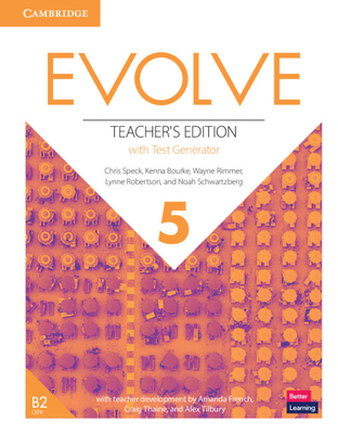 Evolve Level 5 Teacher's Edition with Test Generator - Speck, Chris, and Bourke, Kenna, and Rimmer, Wayne
