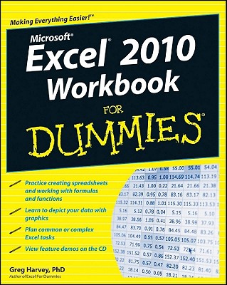 Excel 2010 Workbook for Dummies - Harvey, Greg